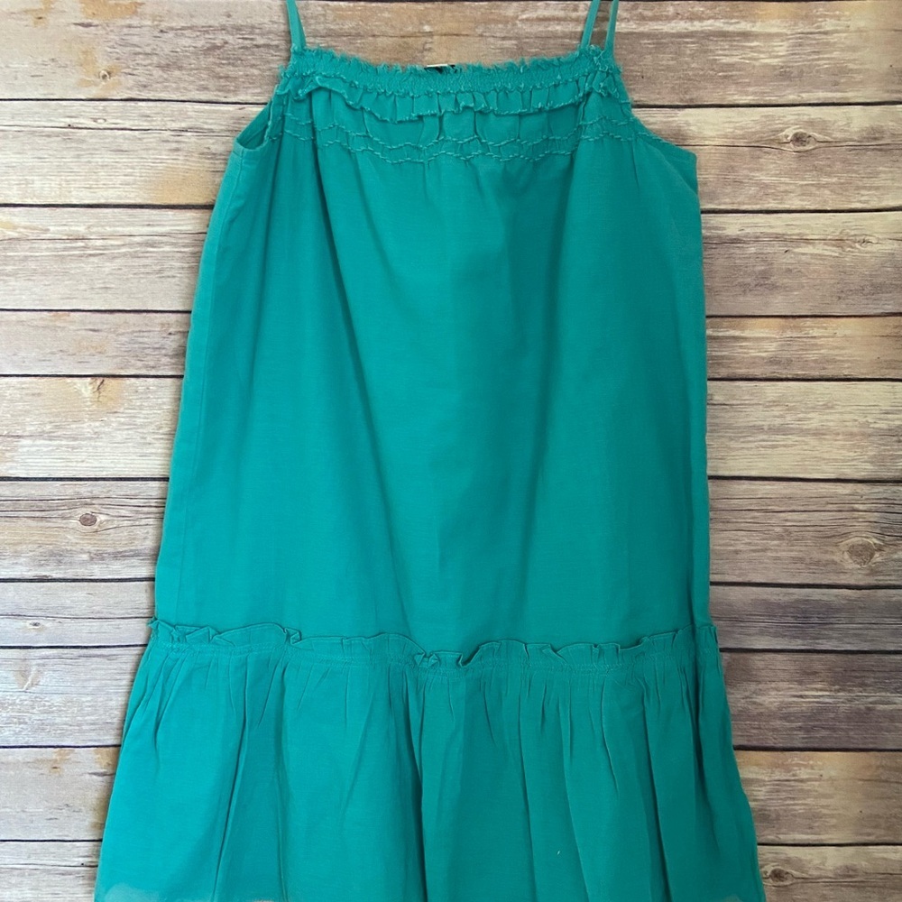 Ann Taylor Loft Petites Seafoam Green Beach Sundress  Dress XSP
